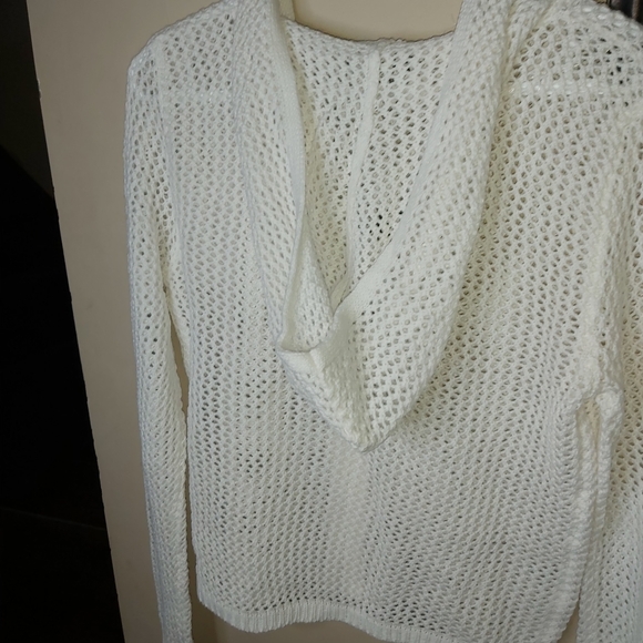 💢SOLD💢Streetwear Society Open Knit Zipped up Hoodie - Picture 7 of 13